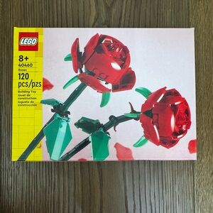 LEGO ROSES COLLECTION 3 sets in total (6 Roses) 4 already built and 2 in box